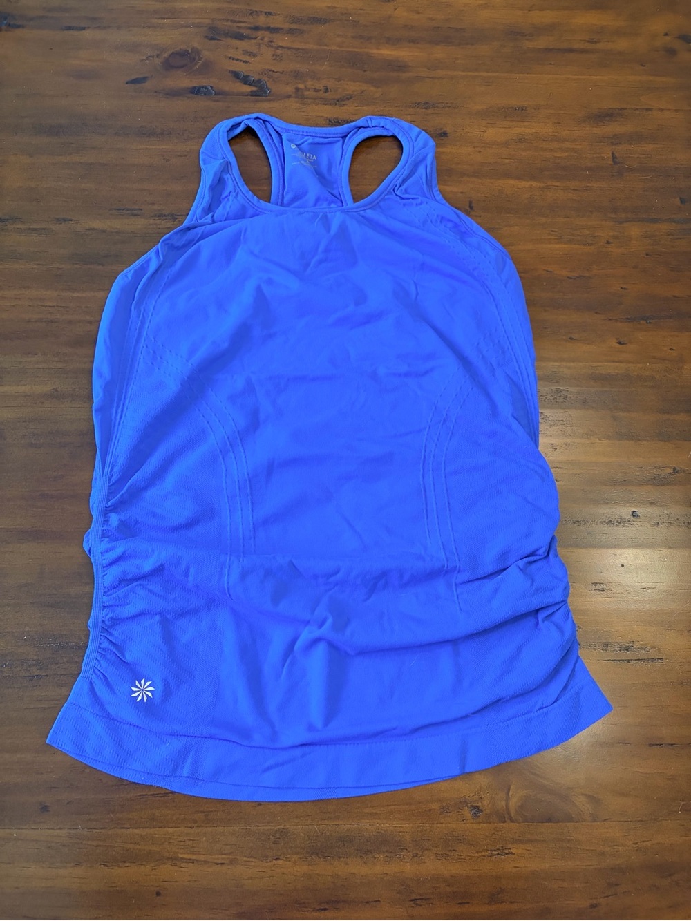 Athleta Blue Racerback Workout Tank